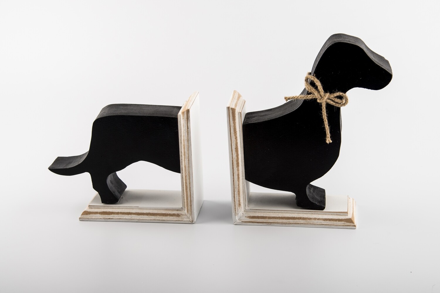 Dachshund Bookends - Black