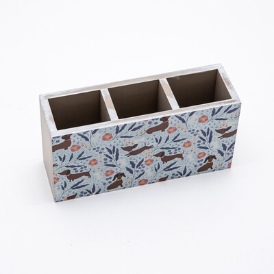 Cutlery or Stationery Organizers - Duck Egg Blue