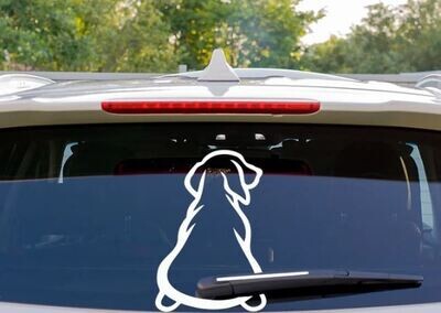 Car Sticker - Wiper Tail Dachshund