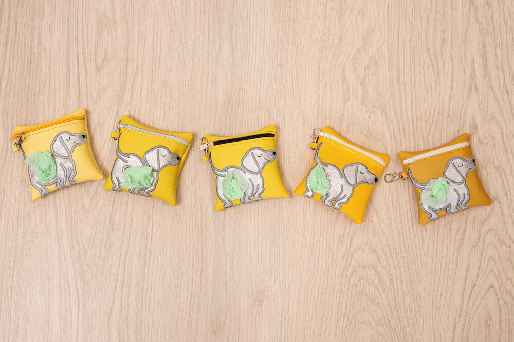 Doggie Poop Zipper Bags 1