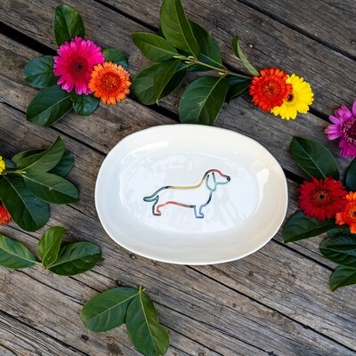 Medium Oval Platter - Colour
