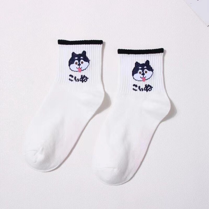 Cartoon Dogs Socks - 3