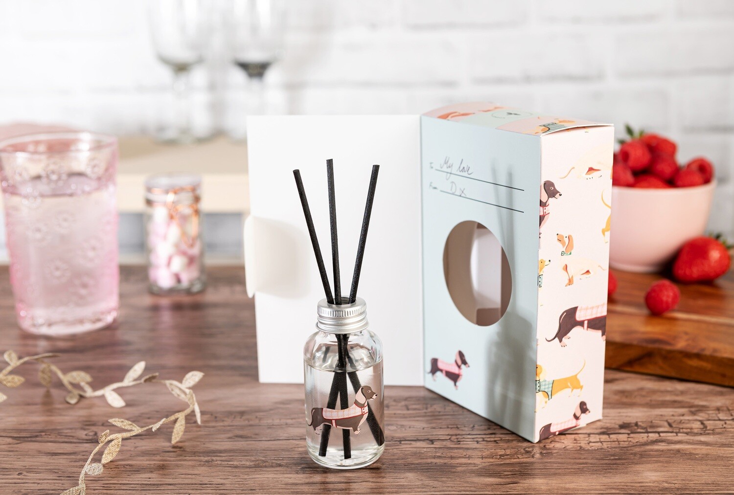 Raspberry Diffuser Gift Set Raspberry Diffuser Gift Set