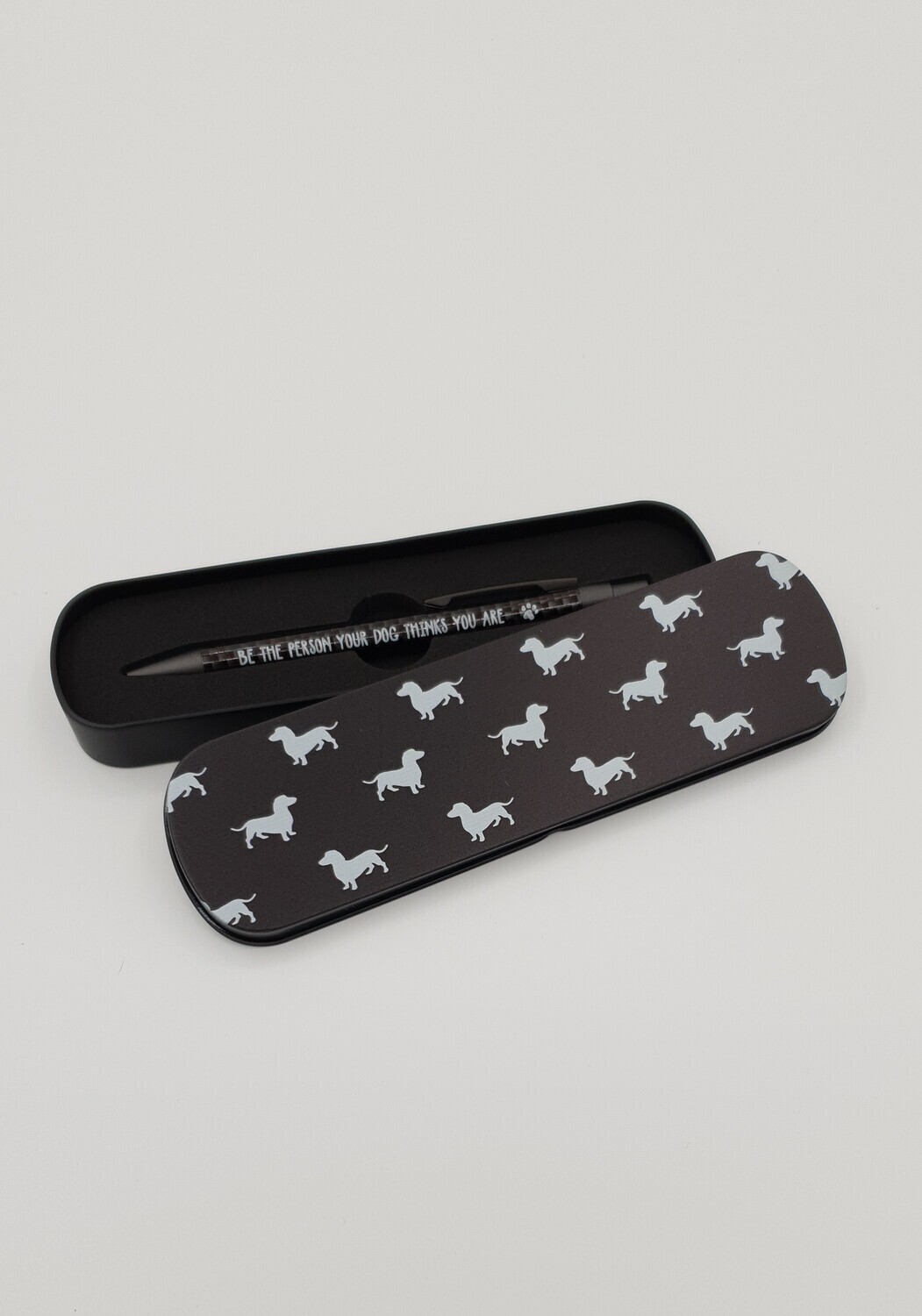 Pen in Tin - Black & White