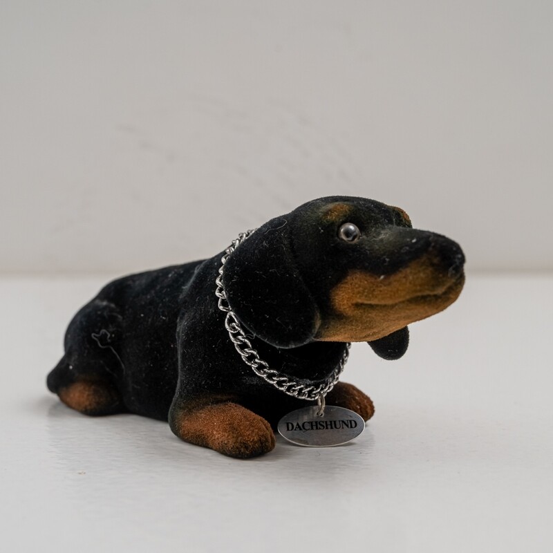 Dachshund Bobblehead Figurine - Black