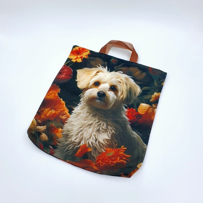 Fabric Shopper Bag - Maltese