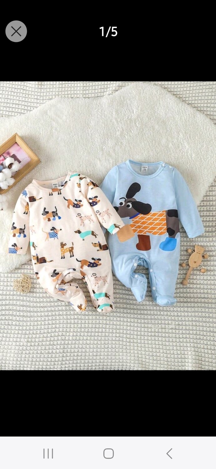 Baby Boys onesie set (Age 6 - 9 months)
