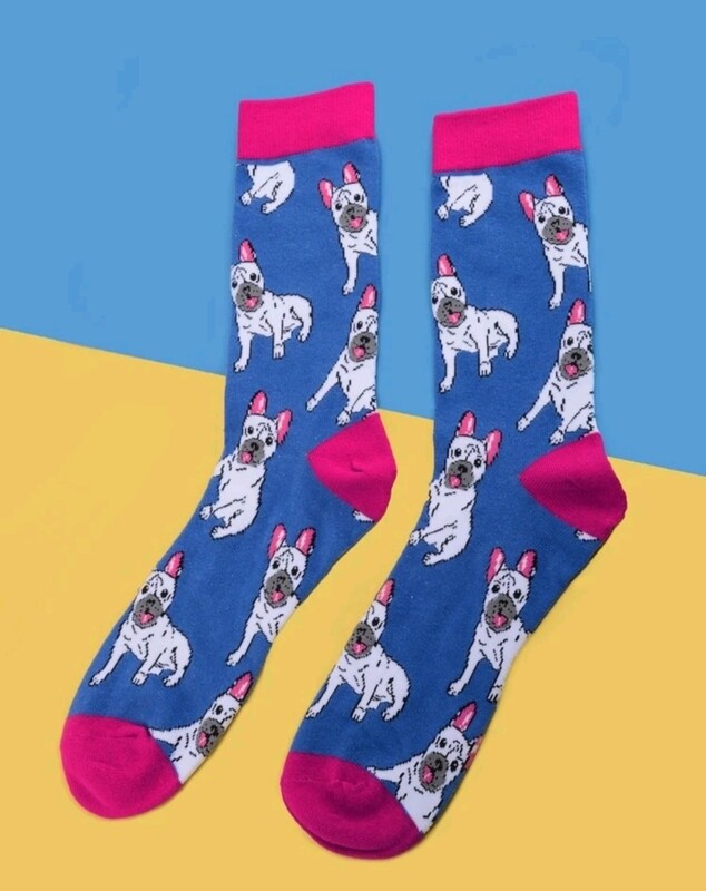 French Bulldogs socks 2