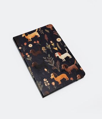 Colorful A5 Notepads - Black