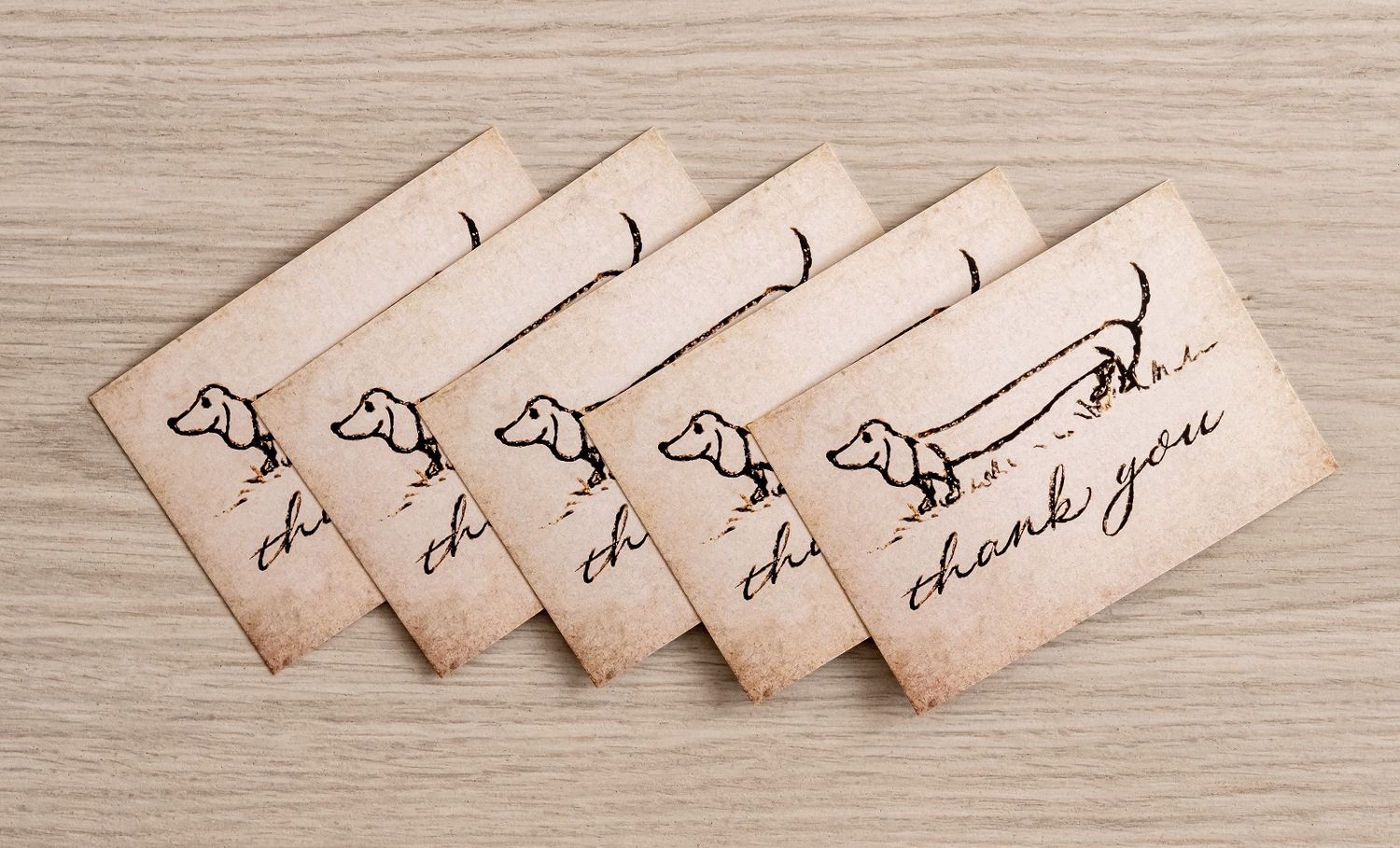 Thank You Tags / Cards - set of 10