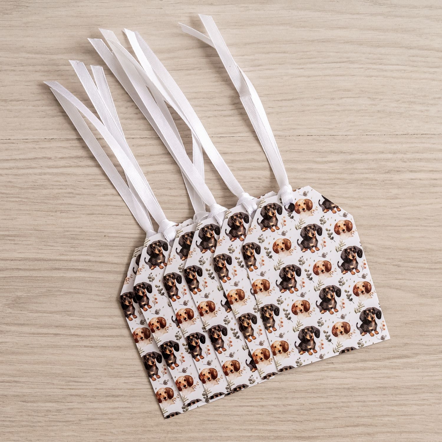 Gift Tags - set of 10 - Classic Leaves