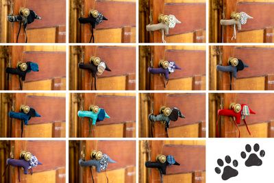 Dachshund shaped Door Jammers