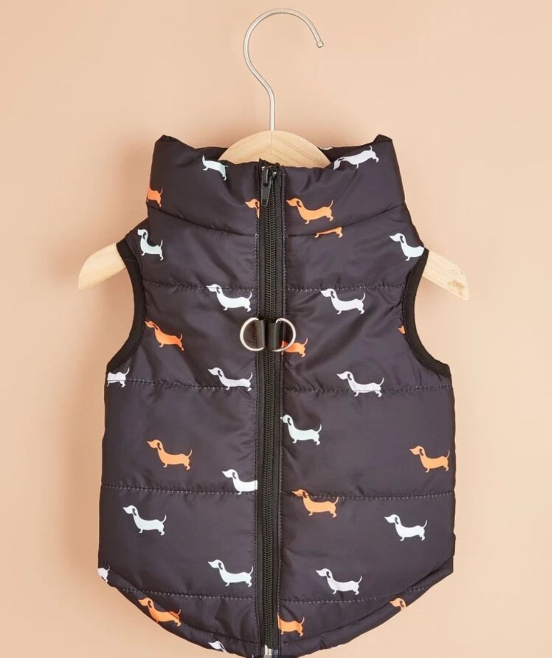 Black Puffer Jacket - Medium 