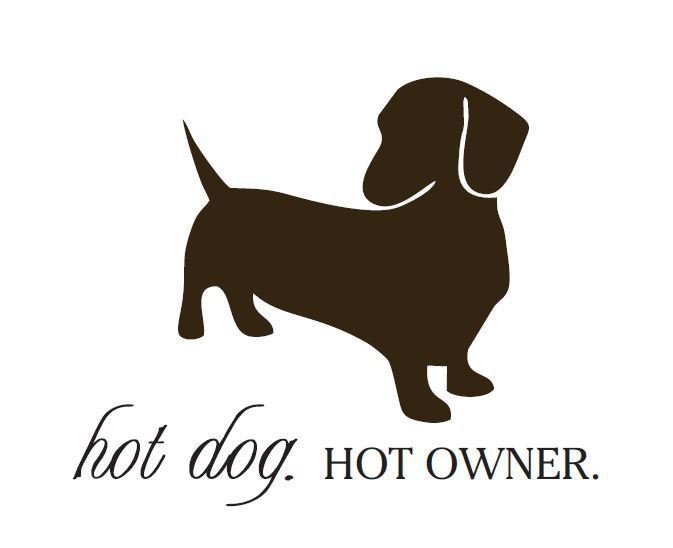 Car Sticker - Hot Dog Hot Owner