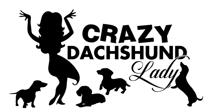 Car  Sticker - Crazy Dachshund Lady