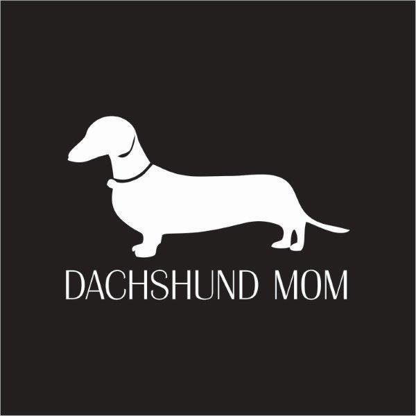 Car Sticker- Dachshund Mom