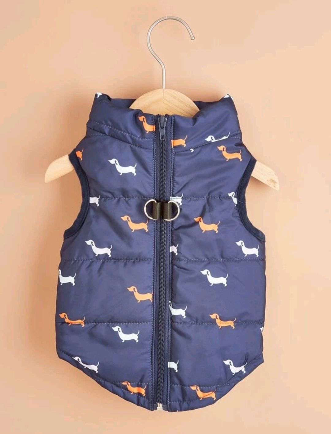 Navy Puffer Jacket - XL