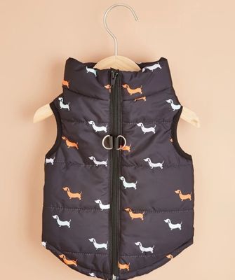 Black Puffer Jacket - XL