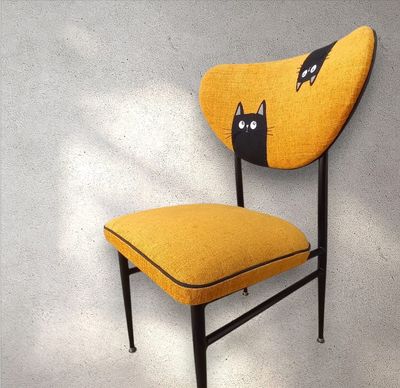Black Cat Chair