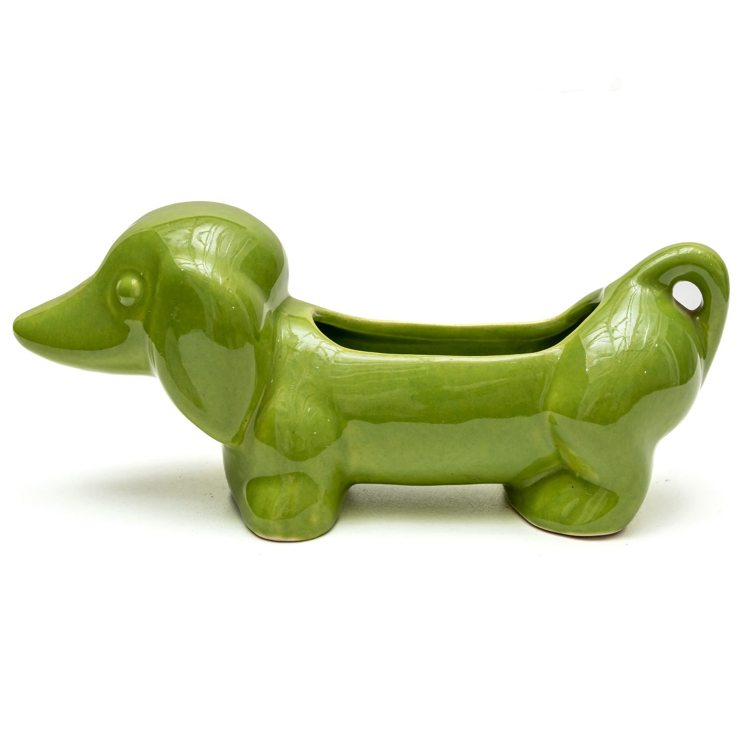 Lucia Ware Dachshund - Lime Green 2