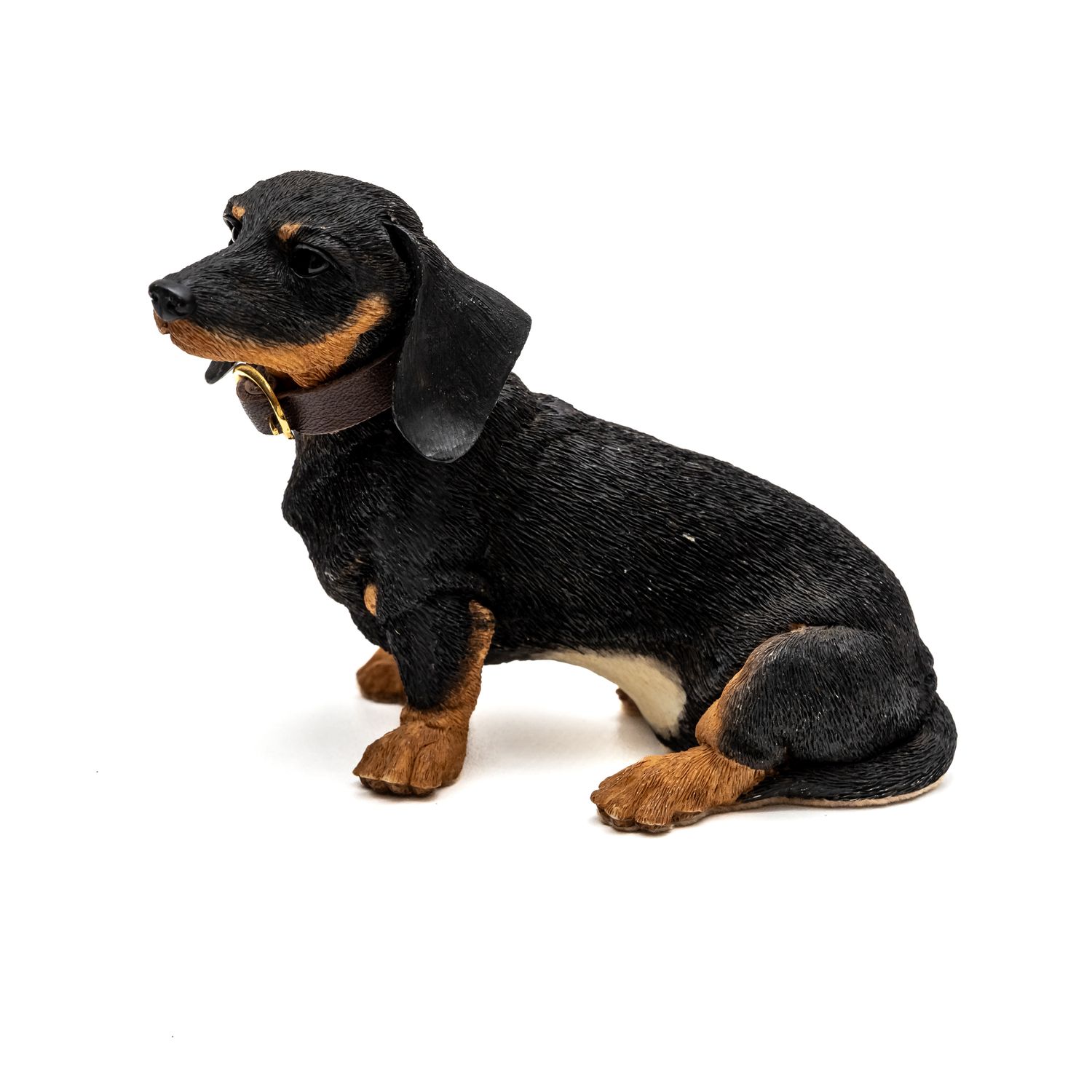 Vintage Barkers Dolly Dachshund Dog Ornament - Black