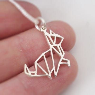 Origami Sitting Cat