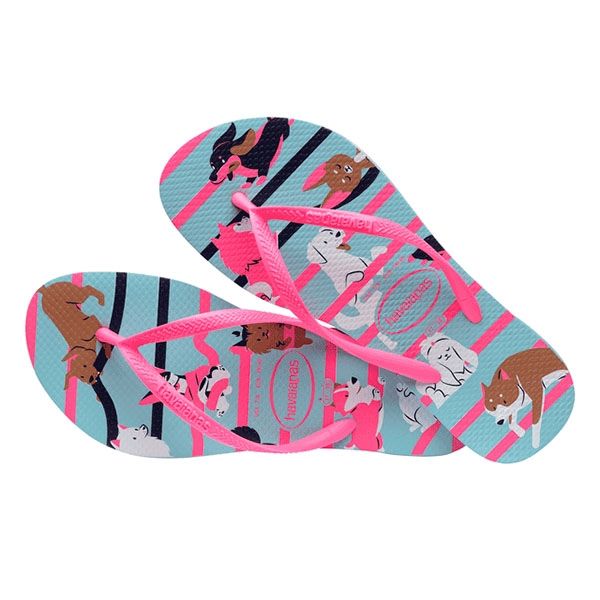 Havaianas - Slim Pets Blue Water