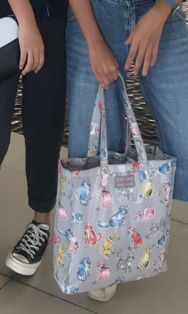 Cath Kidston Tote Bag with Cat Print