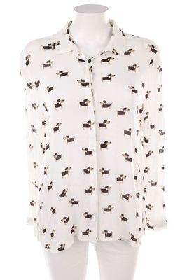 Dachshund Print Blouse - Mango