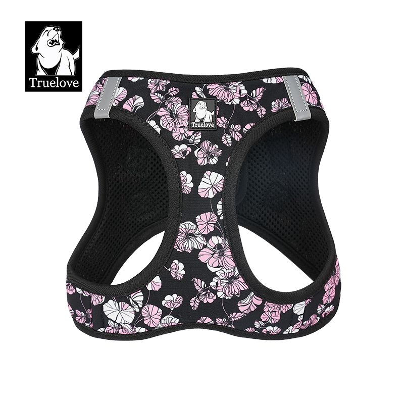 Truelove Easy Fit Quick-Release Pet Harness - Black - Medium