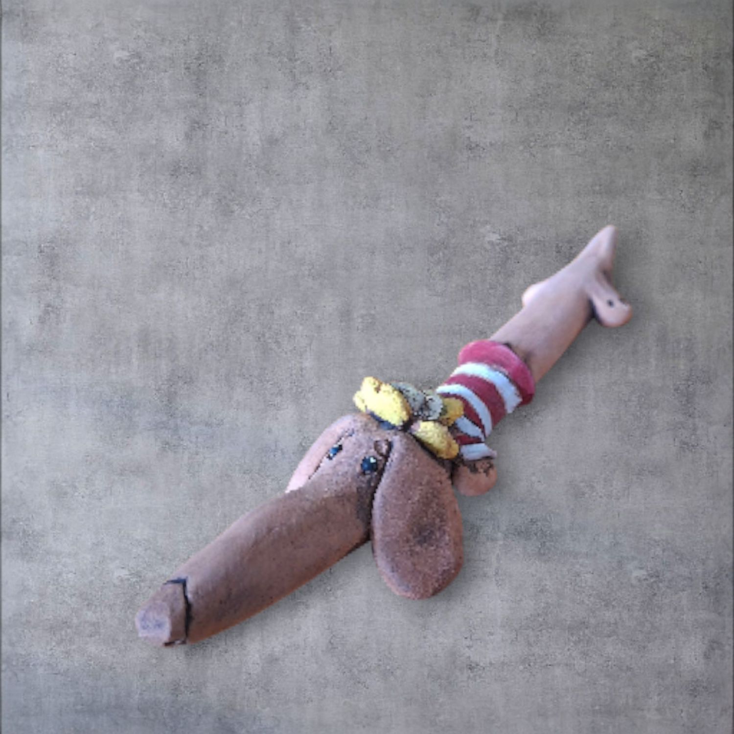 Ceramic Dachshund Ornament - Small - 5