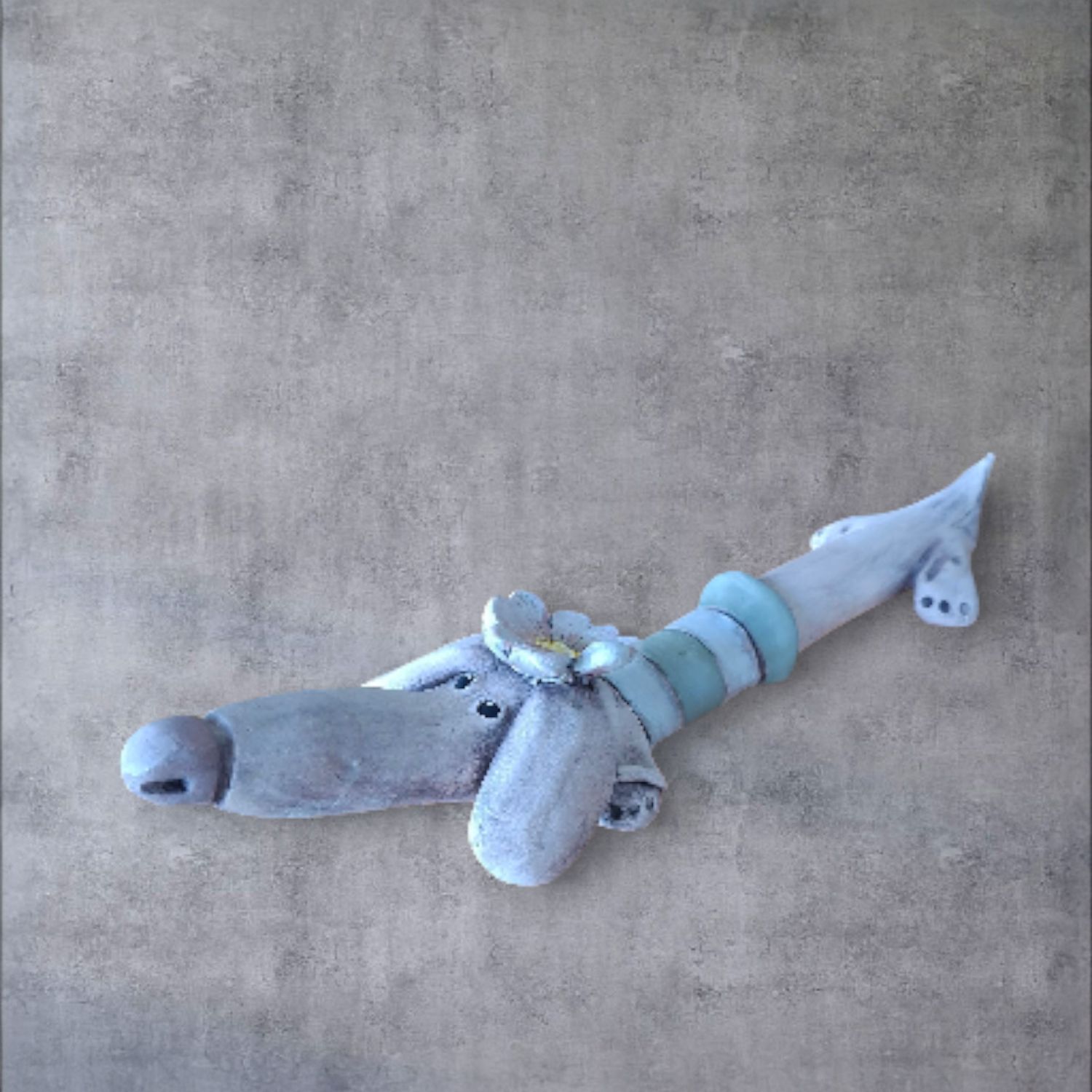 Ceramic Dachshund Ornament - Large - 5