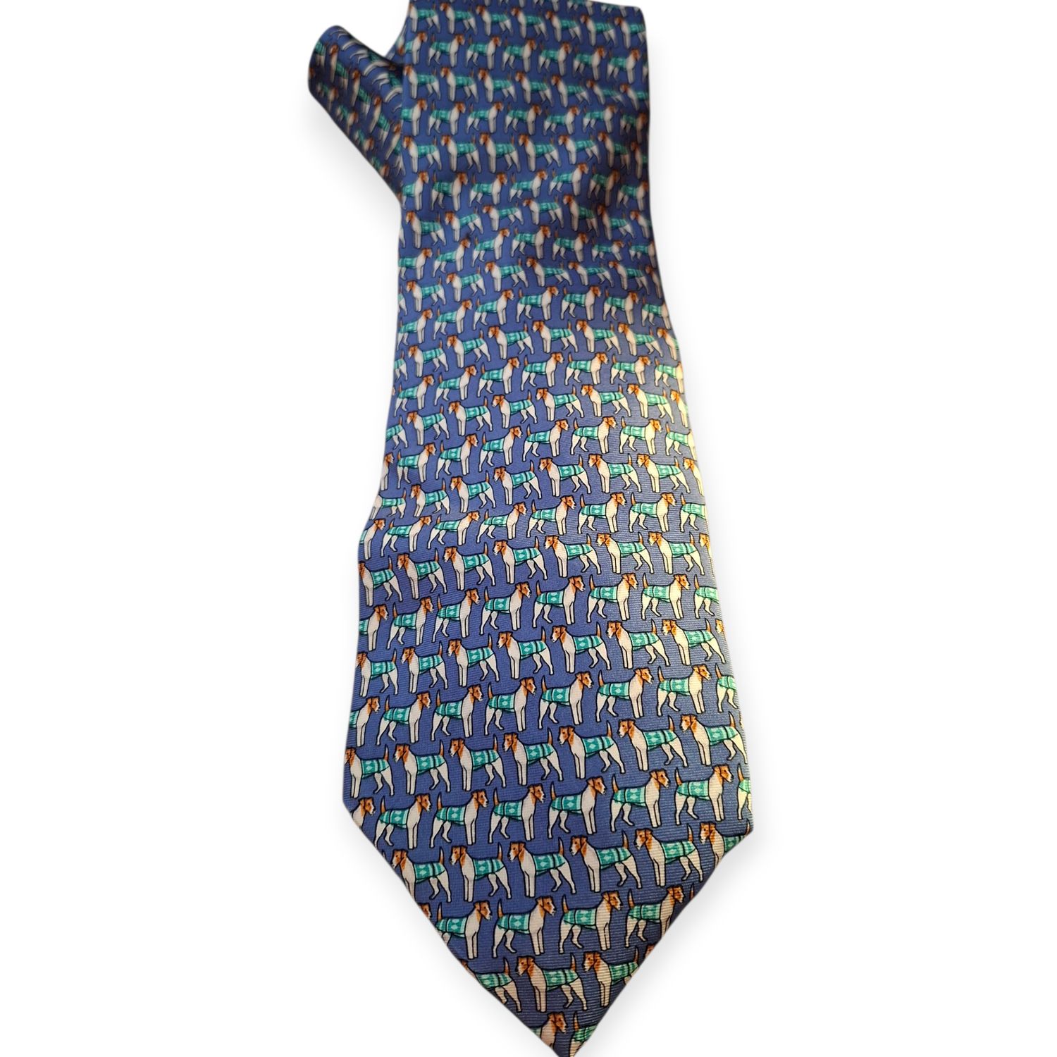 Terrier Tie - Pure Silk