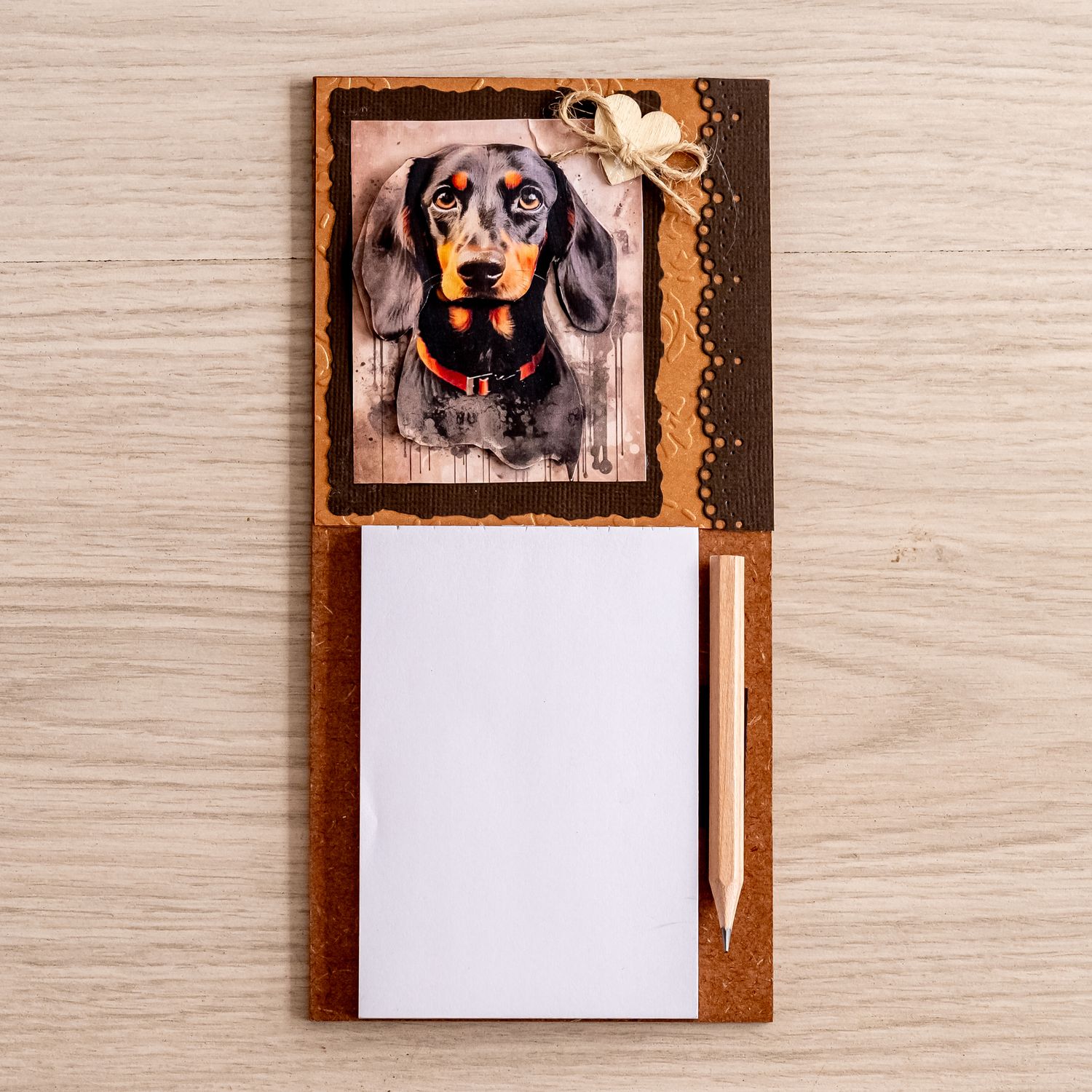 Handmade Fridge Notepad - 3D effect - Design 8