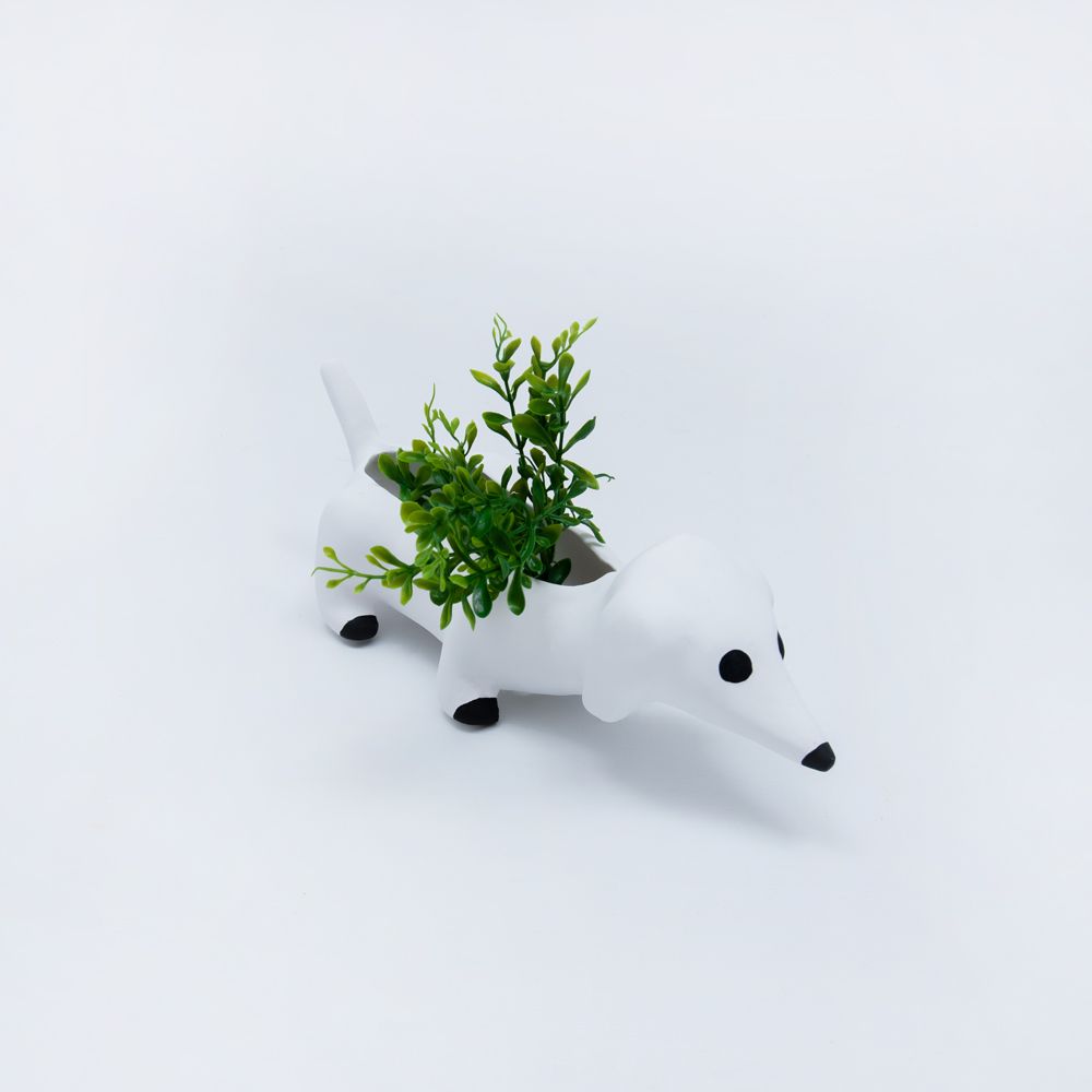 Ceramic Planter - White  - Small