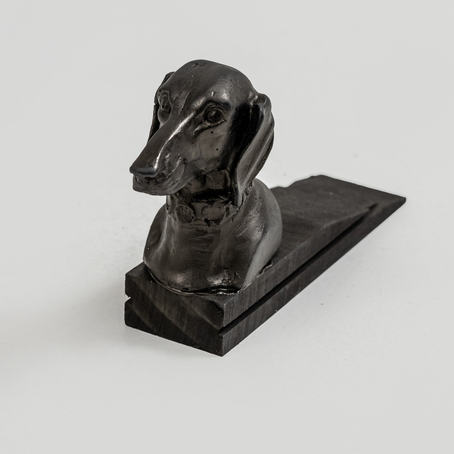 Dachshund Door Stop - Black - Gloss Dachshund Door Stop - Black - Gloss