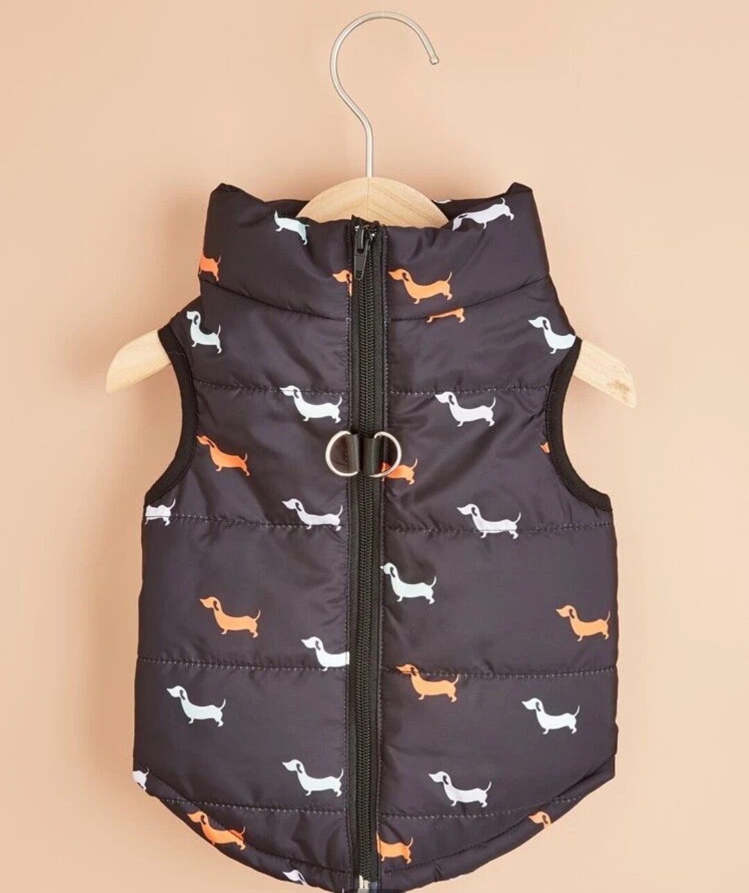 Black Puffer Jacket - Large