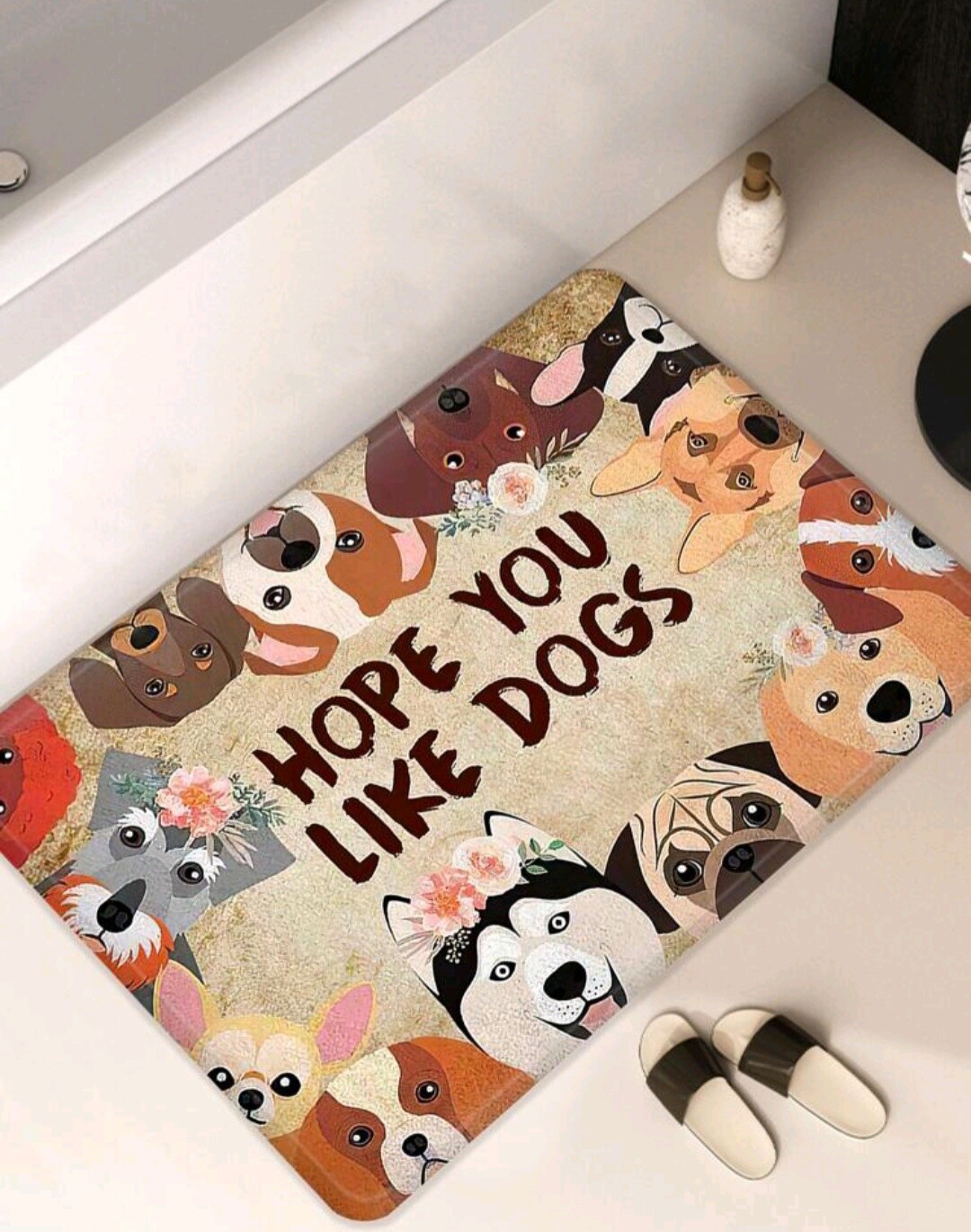 Mat - Hope you like dogs (Large) Mat - Hope you like dogs (Large)