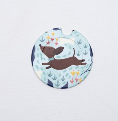 Plastic License Disc Holders -  Set of 2 - Blue & Pink