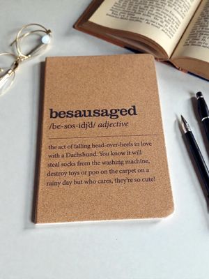 ​Cork Notebook - Besausaged