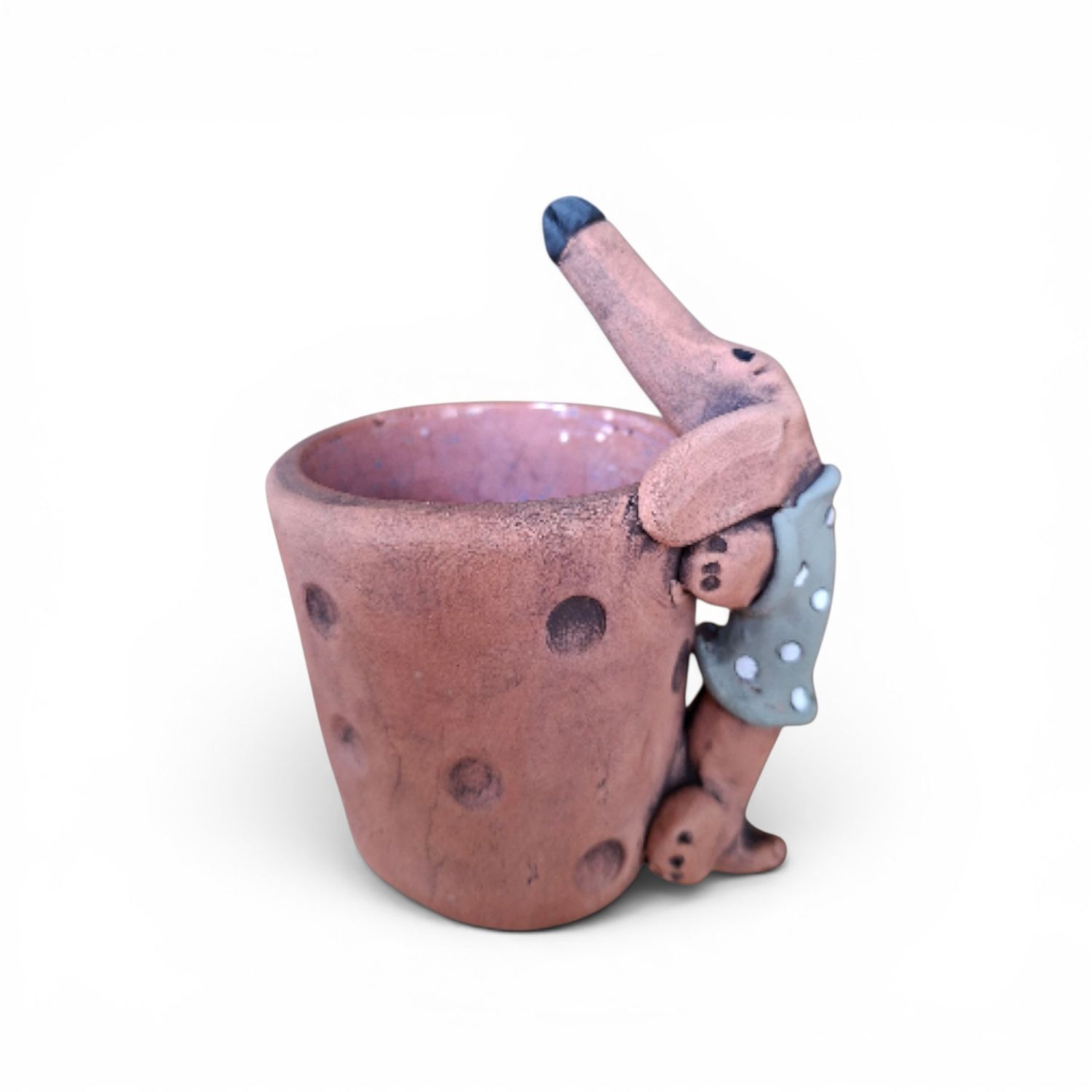 Ceramic Dachshund Teaspoon Holder - 3 Ceramic Dachshund Teaspoon Holder - 3