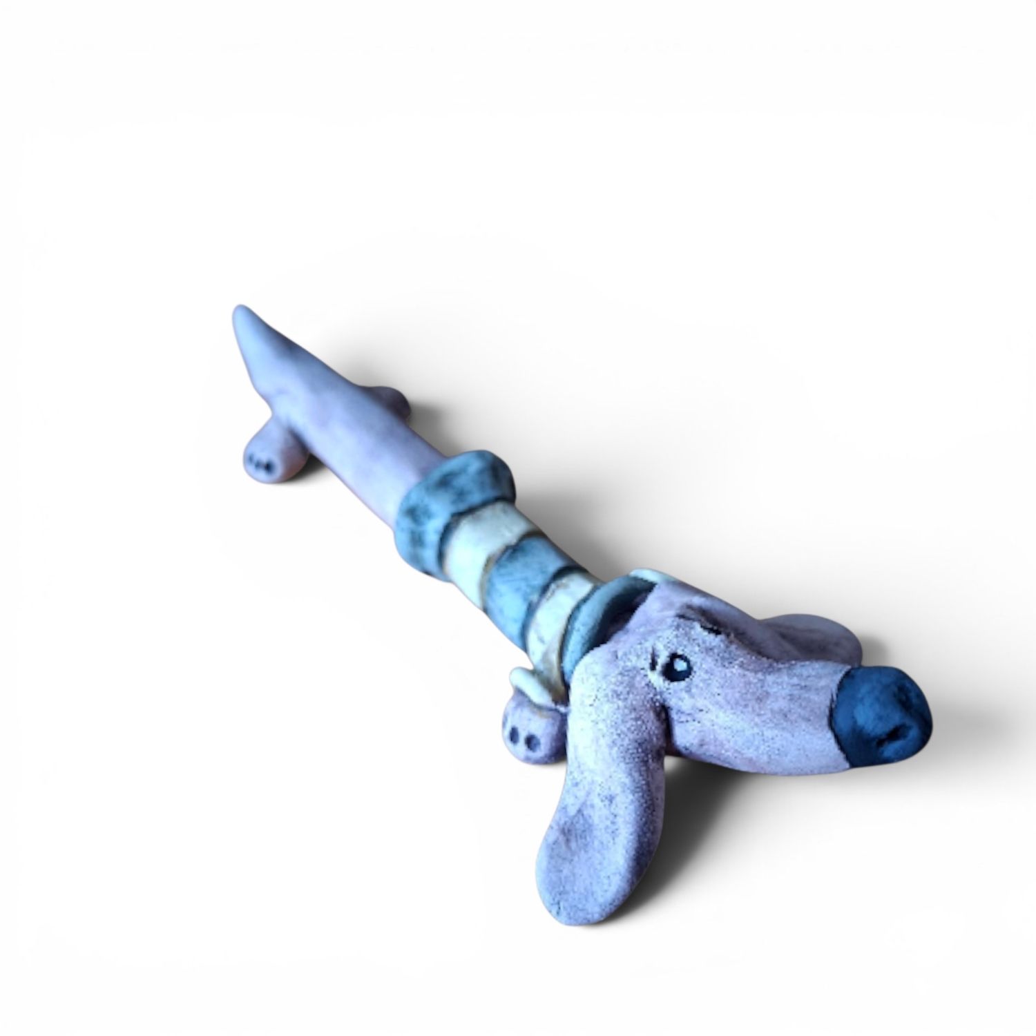 Ceramic Dachshund Ornament - Medium - 1 Ceramic Dachshund Ornament - Medium - 1