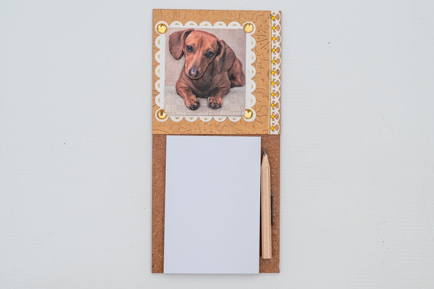 Handmade Fridge Notepad - 3D effect - Design 7