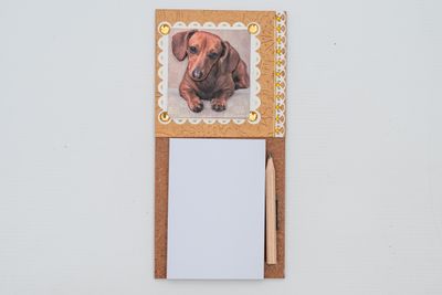 Handmade Fridge Notepad - 3D effect - Design 7