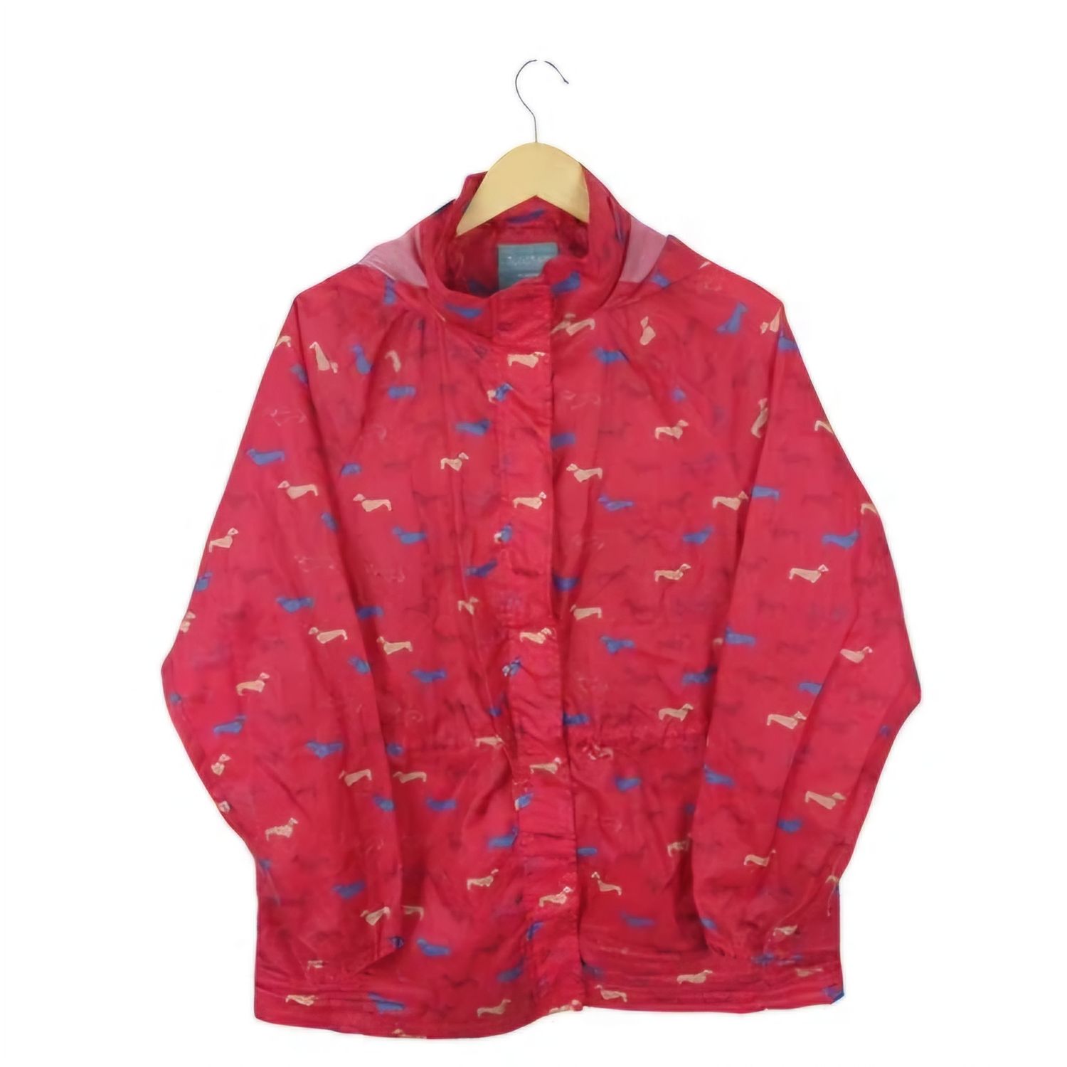 Tulchan Sausage Dog Print Rain Jacket