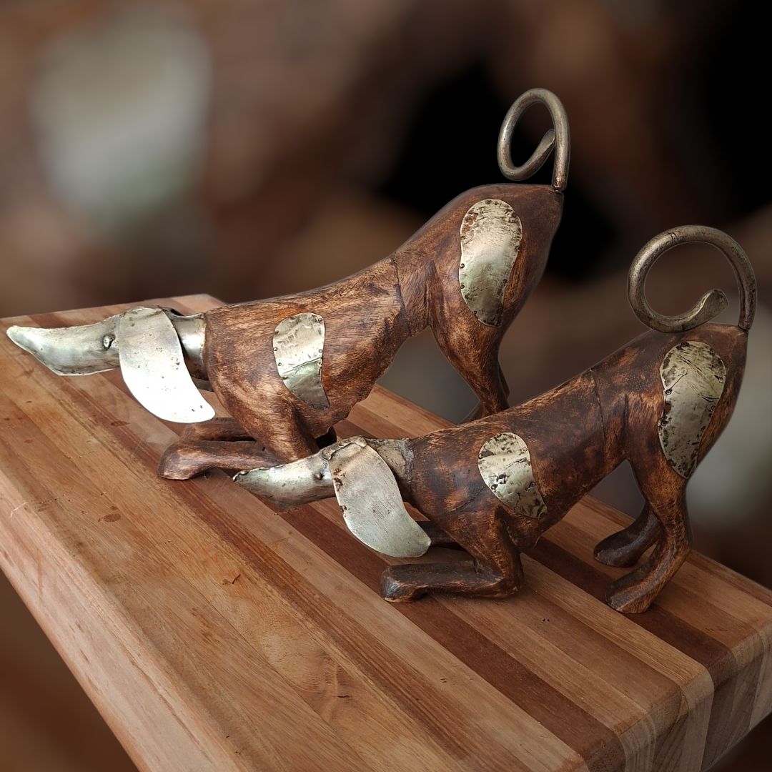 Wooden and Metal Ornaments