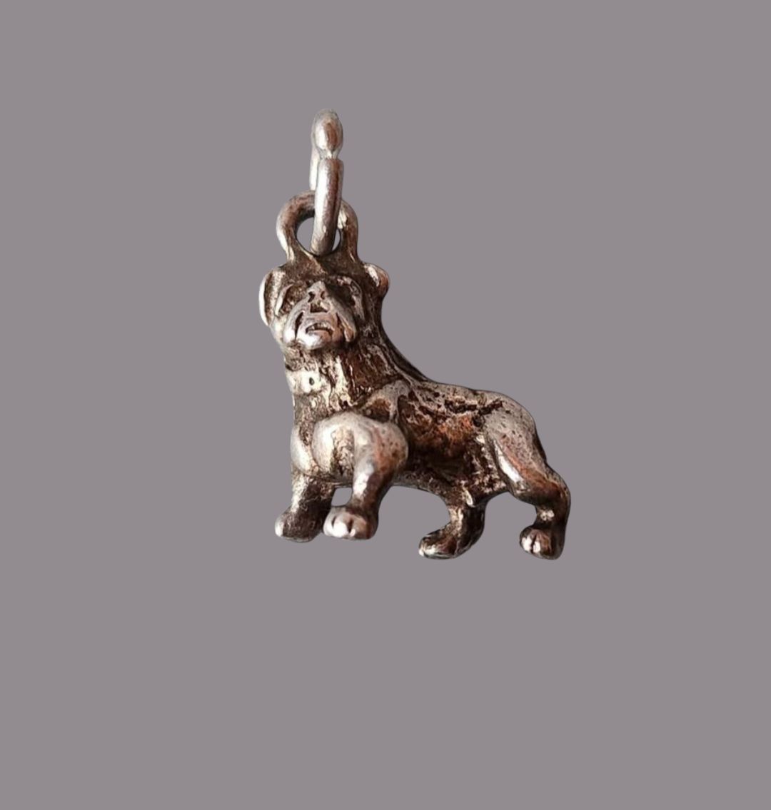 Vintage Dog Charm