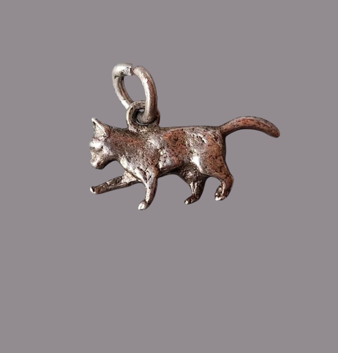 Vintage Cat Charm