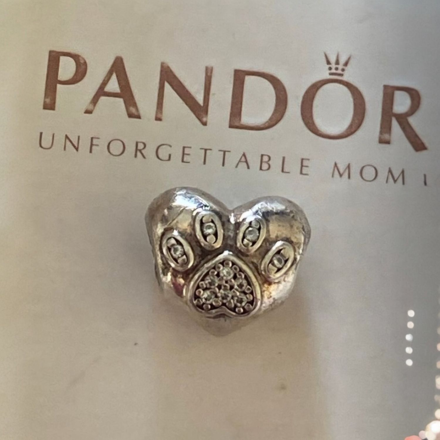 Retired Pandora Charm - I Love my Pet