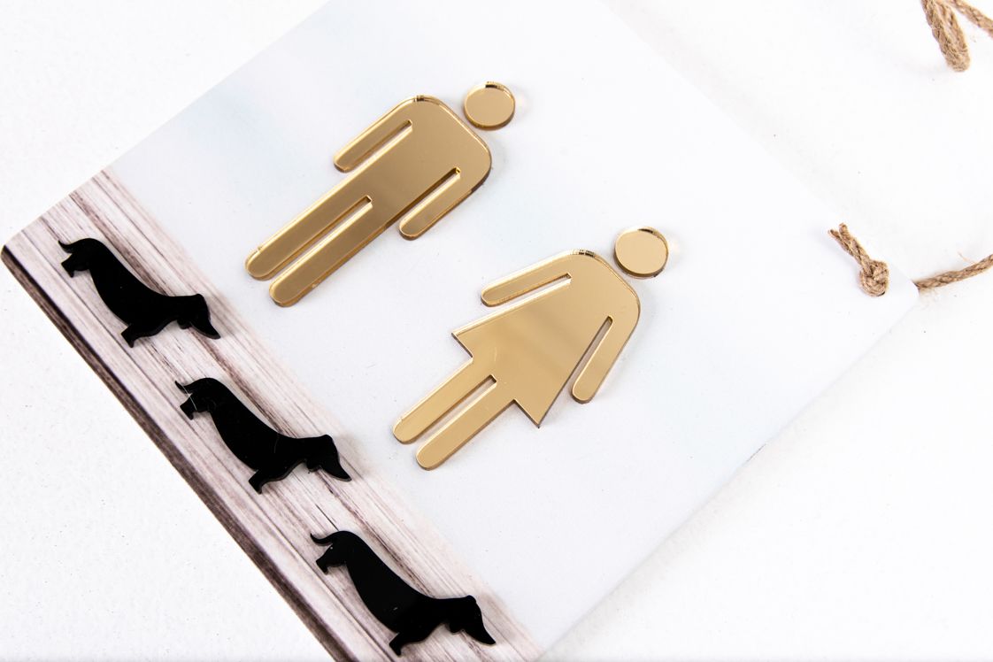 Quirky Toilet Sign - 1